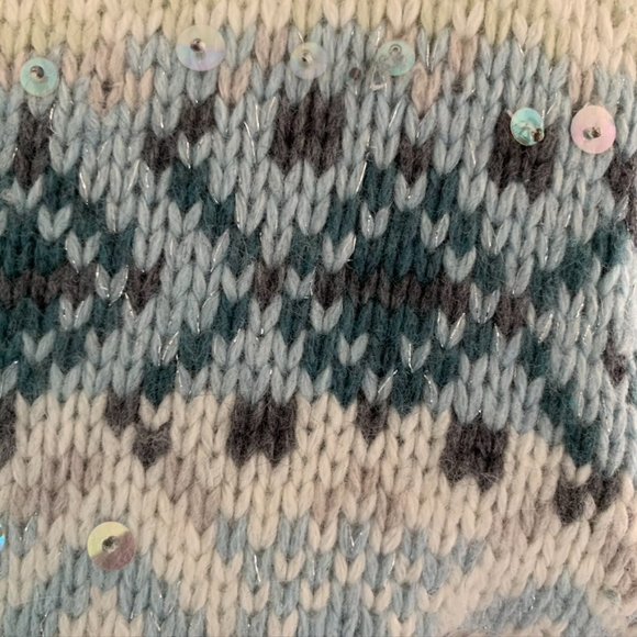 Neiman Marcus Embellished Mock-neck Sweater - Picture 4 of 10